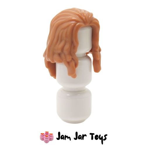 LEGO Medium Nougat Hair Long Parted in Front