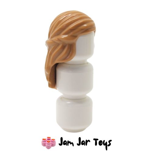 LEGO Hermione Granger Medium Nougat Hair Mid-Length with Braid around Sides