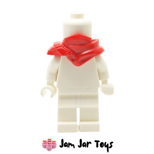 LEGO Red Shoulder Guard with Hood and Katana Holder.