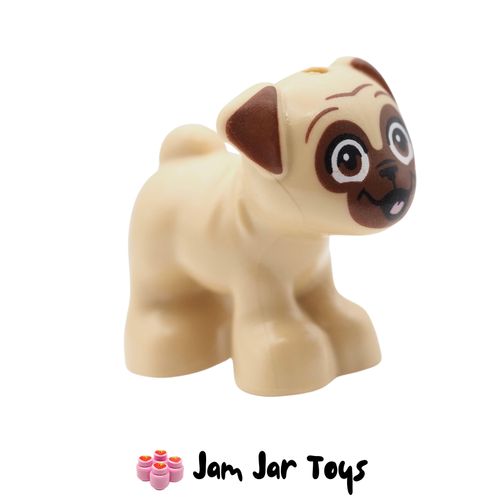 LEGO Dango Tan Pug, Standing.