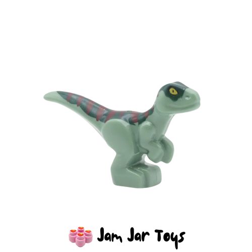 LEGO Dinosaur, Raptor, Baby, Sand Green, Jurassic World Minifigure