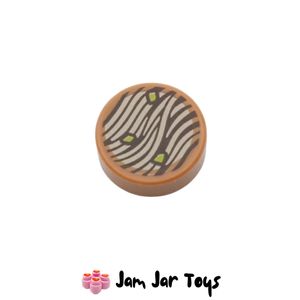 LEGO® Medium Nougat Noodles Round Tile 1 x 1. PT199