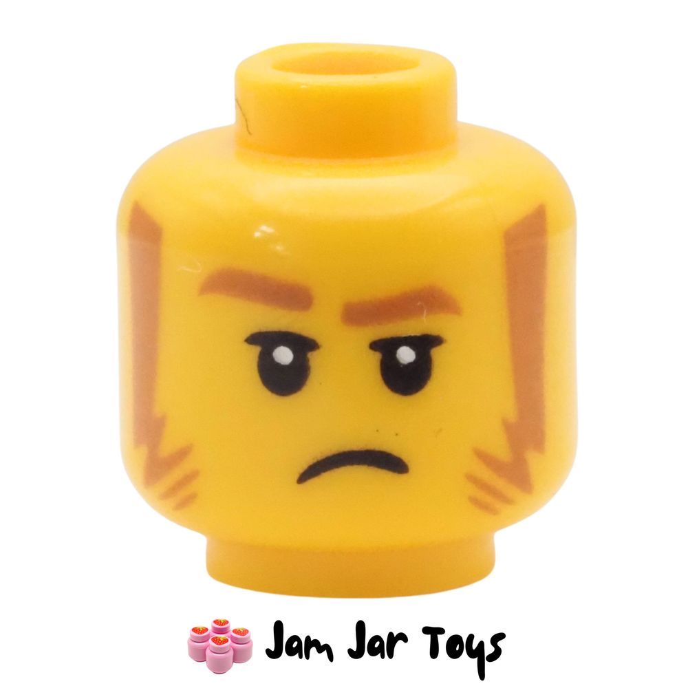LEGO® Yellow Head, Sideburns