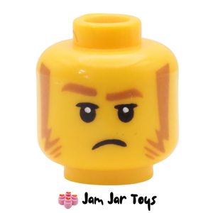 LEGO® Yellow Head, Sideburns