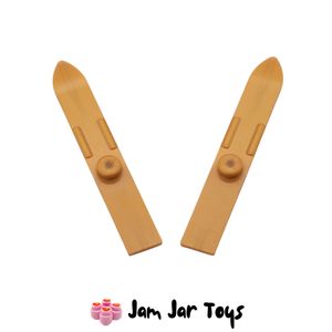 LEGO® Pearl Gold Sports Ski Pair A653
