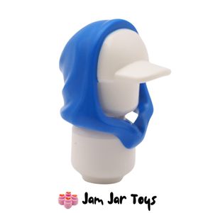 LEGO® Blue Hood over White Cap HG388