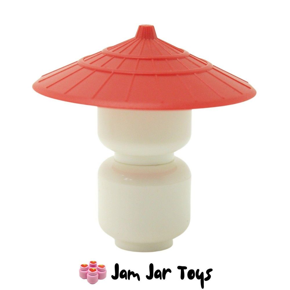 LEGO Conical Asian Style Hat Red