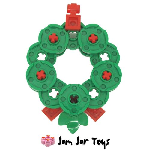 LEGO Christmas Wreath / Cake Topper