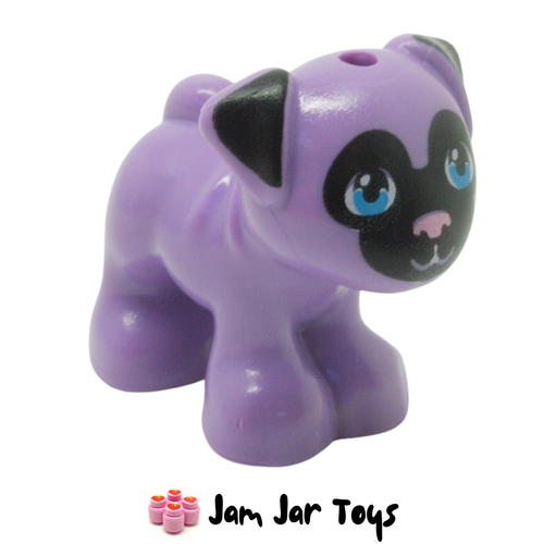 LEGO Pug Medium Lavender