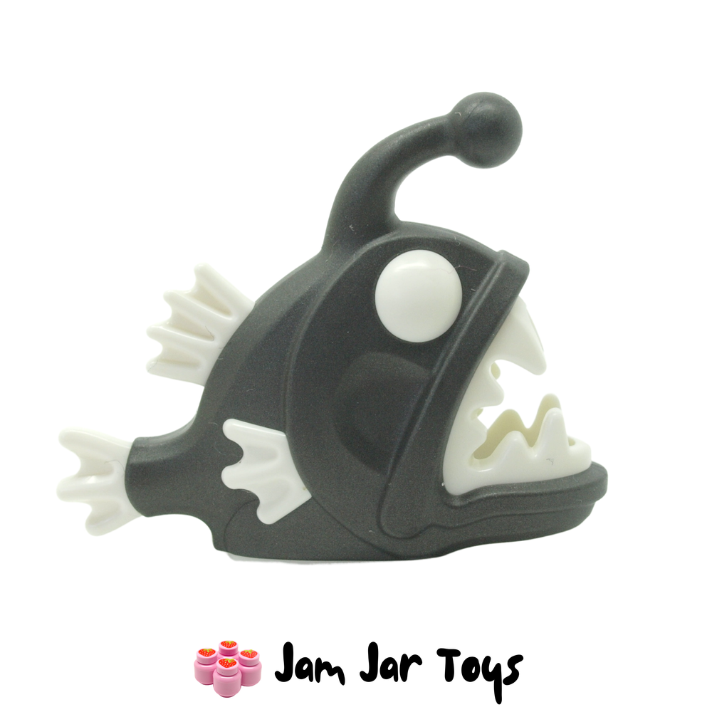 LEGO Angler Fish in Black Side View