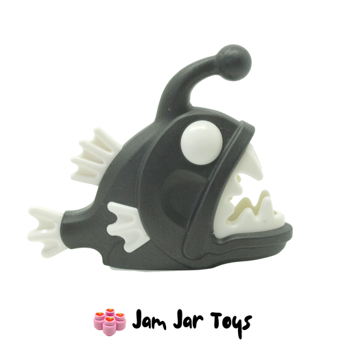 LEGO Angler Fish in Black Side View