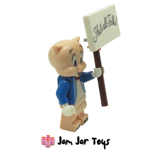 LEGO Porky Pig Minifigure Side View