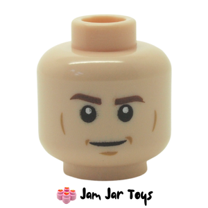 LEGO® Han Solo / Cedric Diggory / Hawkeye Minifigure Head Dual Sided. FH67