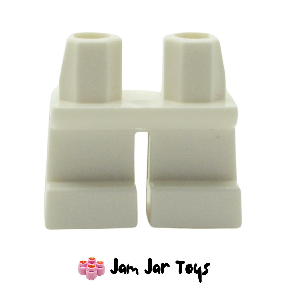 LEGO Legs Short without Hole White