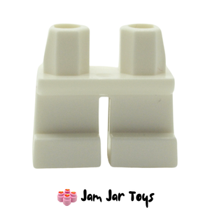 LEGO® Minifigure Legs Short without Hole - White L50