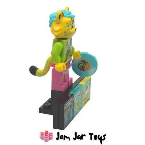 LEGO D J Cheetah Minifigure Side View