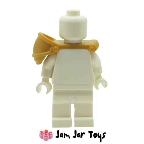 LEGO Shoulder Guard Pearl Gold Front View