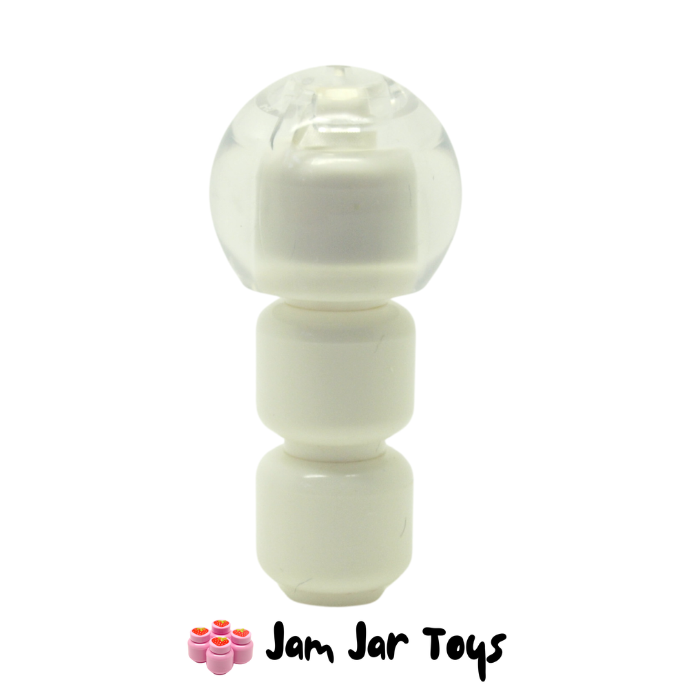 LEGO Helmet Round Sphere Trans-Clear