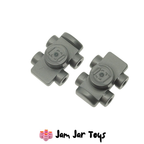 LEGO Flat Silver Roller Skates