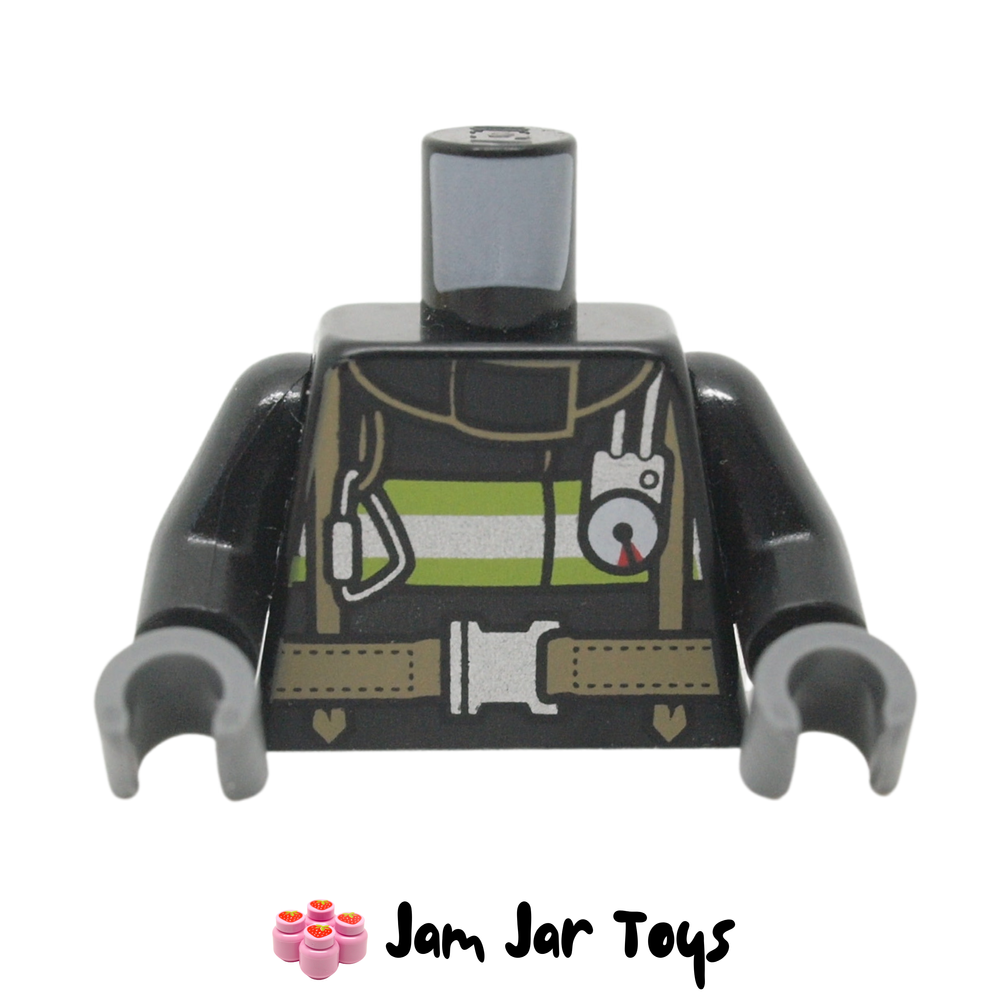 LEGO Torso Coat with Reflective Stripes and Utility Bel