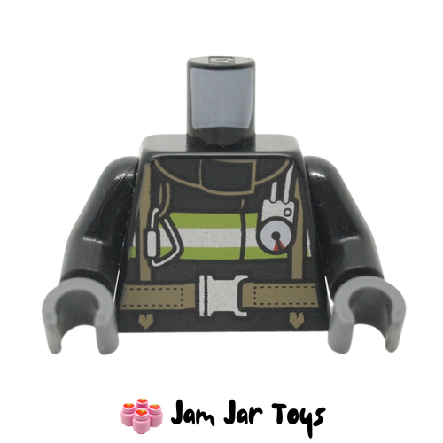 LEGO Torso Coat with Reflective Stripes and Utility Bel
