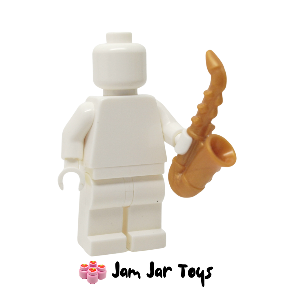 LEGO Pearl Gold Saxophone
