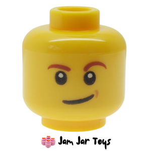 LEGO® Bluecoat Soldier / Driver Head With Crooked Smile FH153