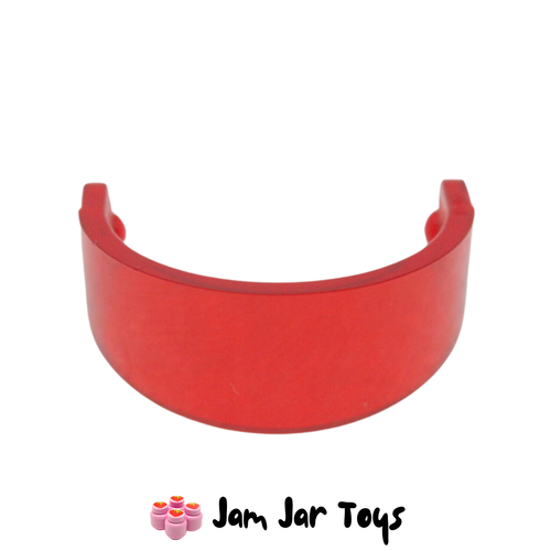 LEGO Trans Red Visor For Standard Helmet