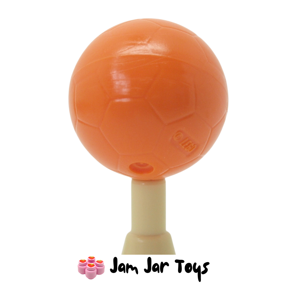 LEGO Orange Football Sports Soccer Basket Ball