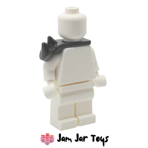 LEGO Pearl Dark Grey Shoulder Armour with 2 Spikes.