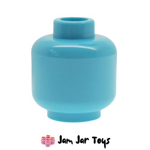 LEGO Medium Azure Minifigure Head
