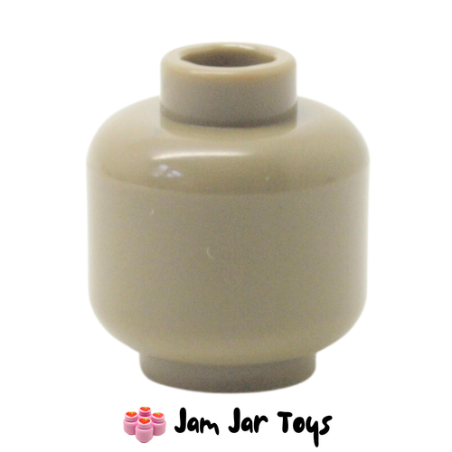 LEGO Dark Tan Head