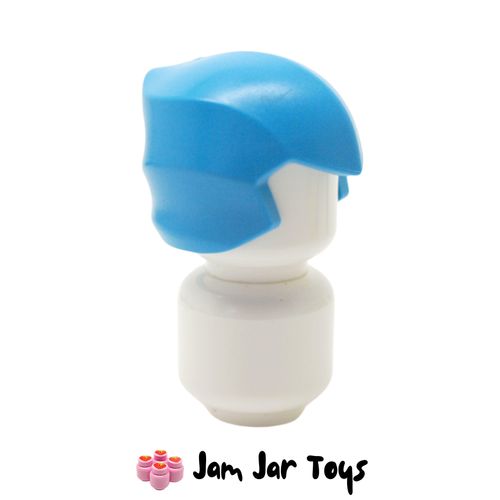 LEGO Nya Dark Azure Head Wrap Top Half