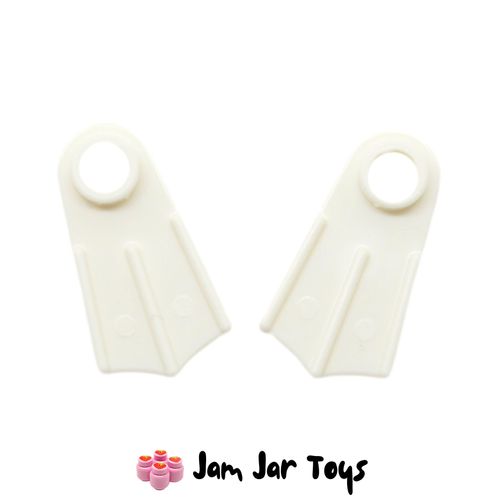 LEGO White Flippers