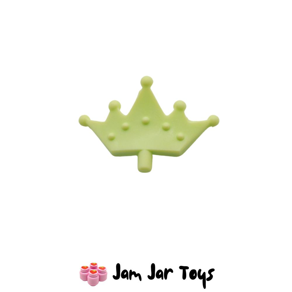 LEGO Yellowish Green Diadem / Crown / Tiara.