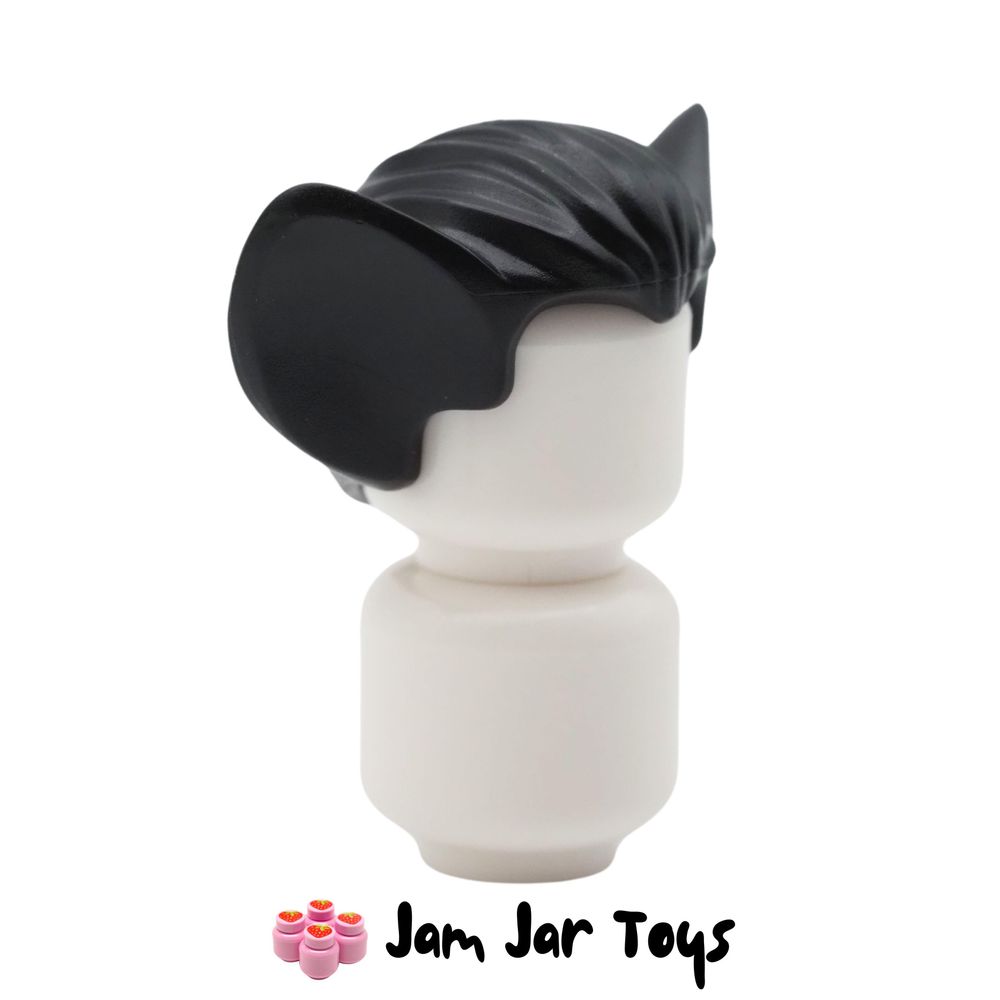 LEGO Black Bat Ears / Hair.