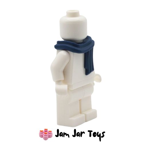 LEGO Dark Blue Long Scarf Wrapped Around Neck