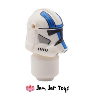 LEGO® Clone Trooper Phase 2 Helmet, 501st Legion Markings. HG273