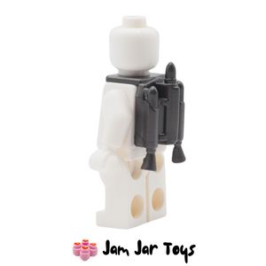 LEGO® Star Wars Mandalorian Jet Pack with Nozzles Pearl Titanium. A418