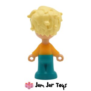 LEGO Friends Micro Doll - OLLY - Christmas Sweater with Candy Cane Rear View