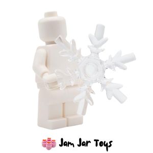 LEGO® Trans Clear Snowflake 4 x 4. A488