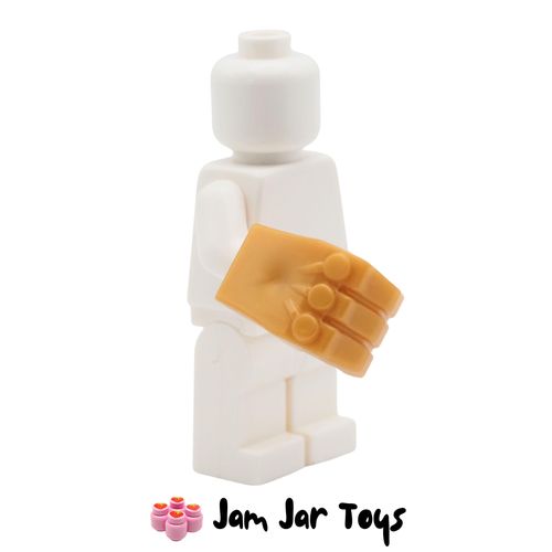 LEGO Minifigure Gorilla Hand Pearl Gold