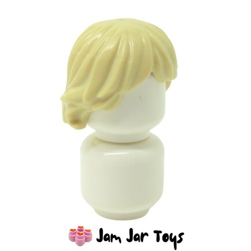 LEGO Tan Hair Tousled and Layered