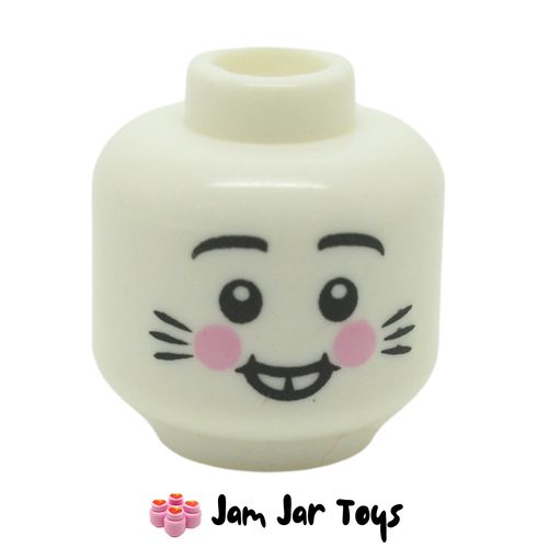 LEGO Easter Bunny Head with Rabbit Buck Teeth