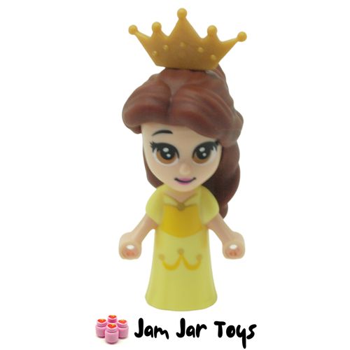 LEGO Belle Disney Micro Figure Front View