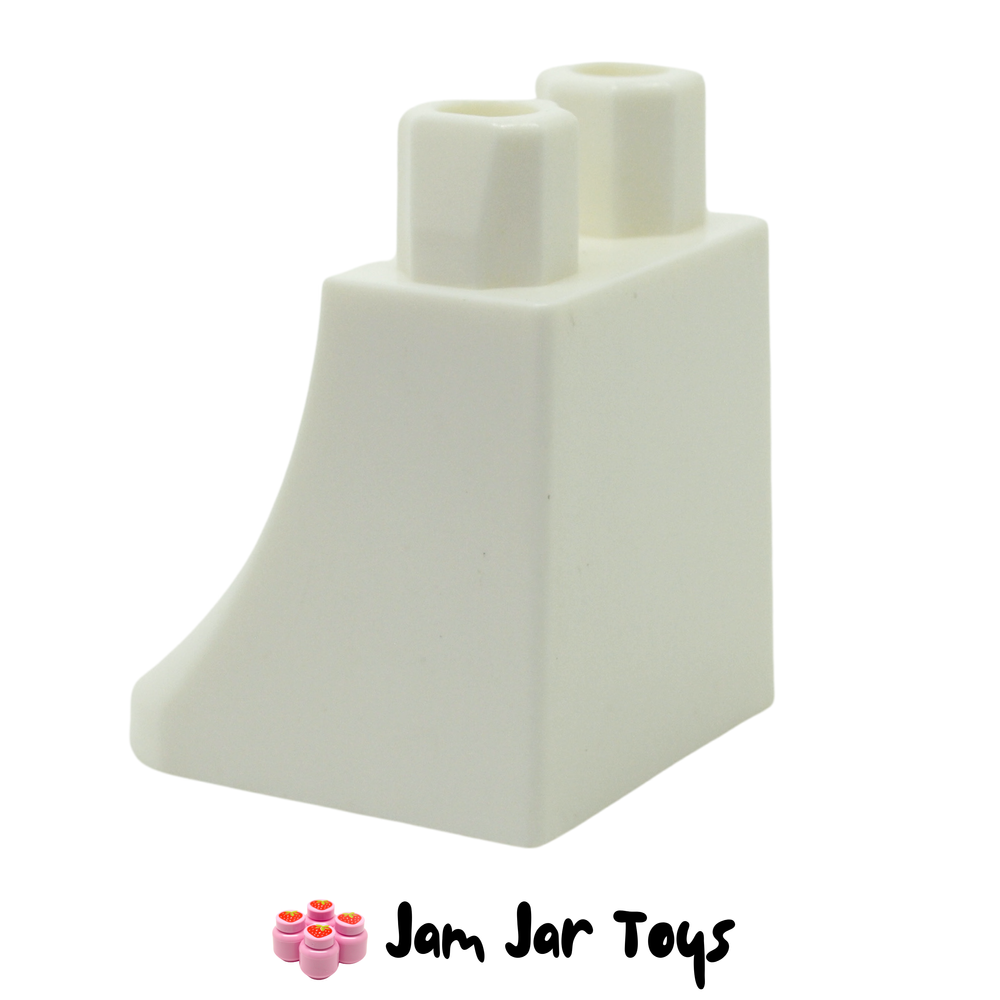 LEGO Legs White Lower Body Skirt