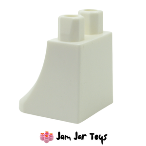 LEGO® Minifigure White Lower Body Skirt (L9)