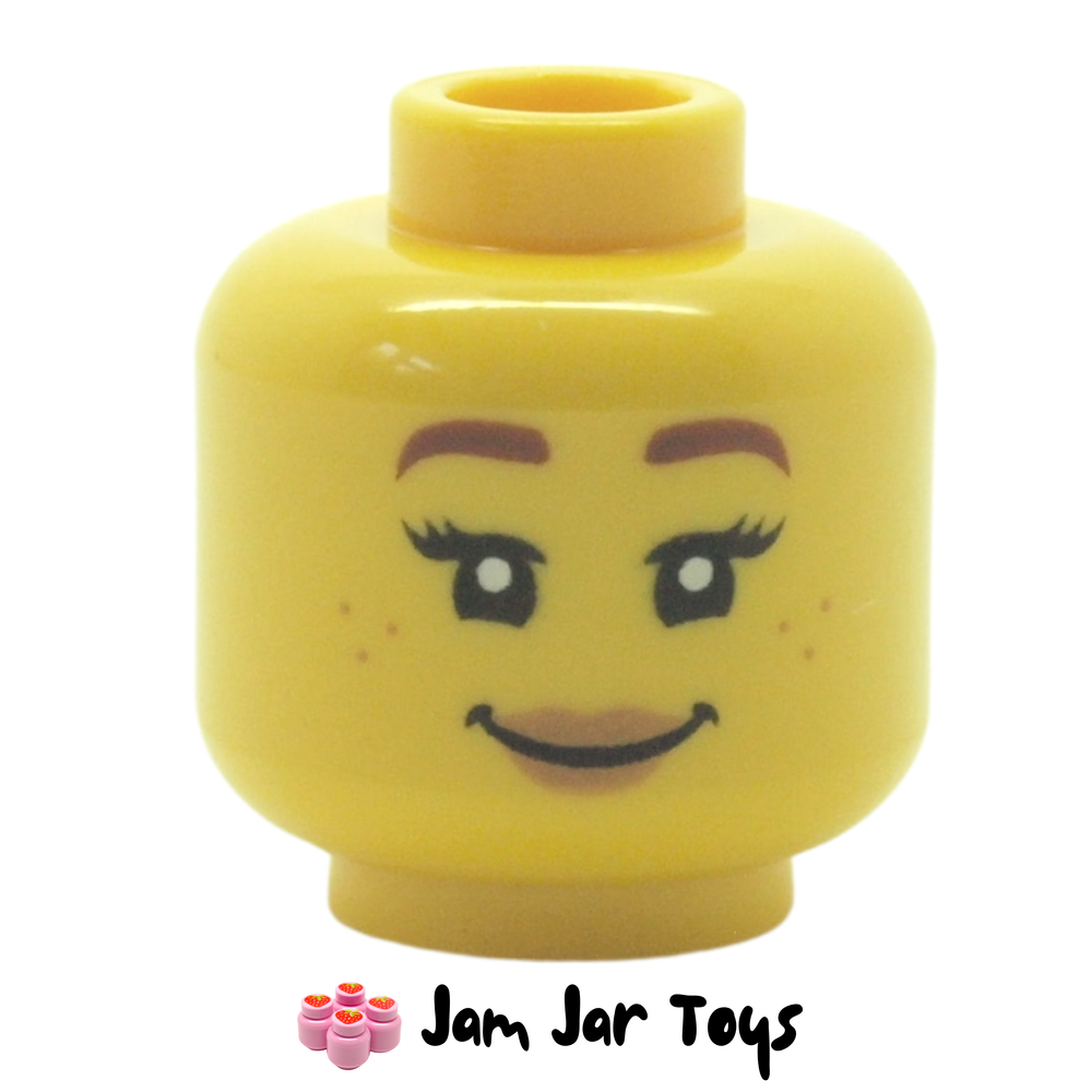 LEGO Gracie Goodhart Head, Smirk