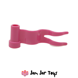 LEGO Dark Pink Flag Wave Right Streamer