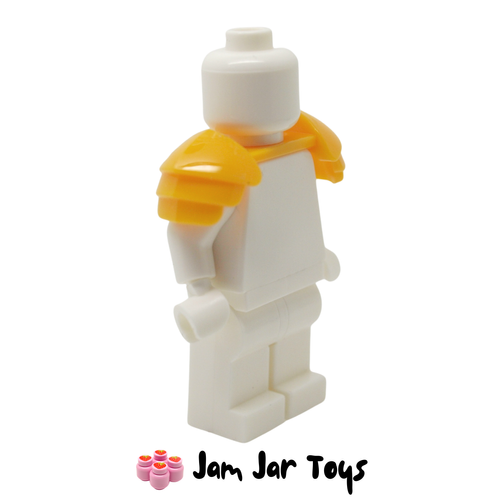 LEGO Bright Light Orange Armour / Shoulder Guards Side View